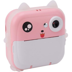 Extralink EPP-003 Rosa | Mini impresora térmica con cámara | 3 rollos de papel térmico, Pantalla LCD de 2,5", Bluetooth, USB-C, - Imagen 4