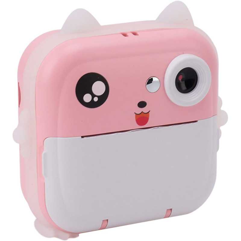 Extralink EPP-003 Rosa | Mini impresora térmica con cámara | 3 rollos de papel térmico, Pantalla LCD de 2,5", Bluetooth, USB-C, - Imagen 4