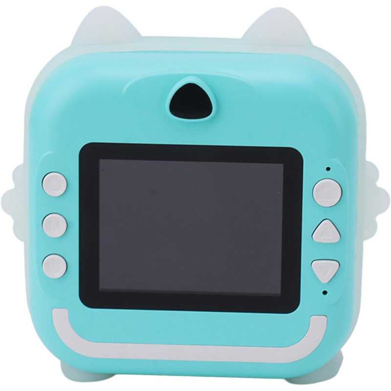 Extralink EPP-004 Azul | Mini impresora térmica con cámara | 3 rollos de papel térmico, Pantalla LCD de 2,5", Bluetooth, USB-C, - Imagen 3