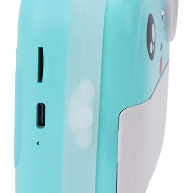 Extralink EPP-004 Azul | Mini impresora térmica con cámara | 3 rollos de papel térmico, Pantalla LCD de 2,5", Bluetooth, USB-C, - Imagen 5