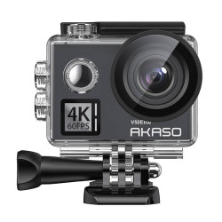 Akaso V50 Elite Aksiyon Kamerası, 4K, WiFi, 1050 mAh - Görsel 4