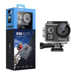 Akaso V50 Elite Aksiyon Kamerası, 4K, WiFi, 1050 mAh - Görsel 5