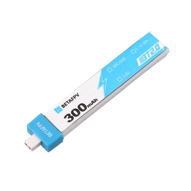 BetaFPV BT2.0 300 mAh paquete de 8 | Kit de batería para dron 1S | 3,8 V, 300 mAh - Imagen 5