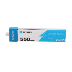 BetaFPV BT2.0 550mAh pacote de 4 | Kit de bateria para drone 1S | 3,8 V, 550 mAh - Imagem 3