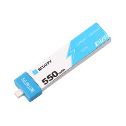 BetaFPV BT2.0 550mAh pacote de 4 | Kit de bateria para drone 1S | 3,8 V, 550 mAh - Imagem 5