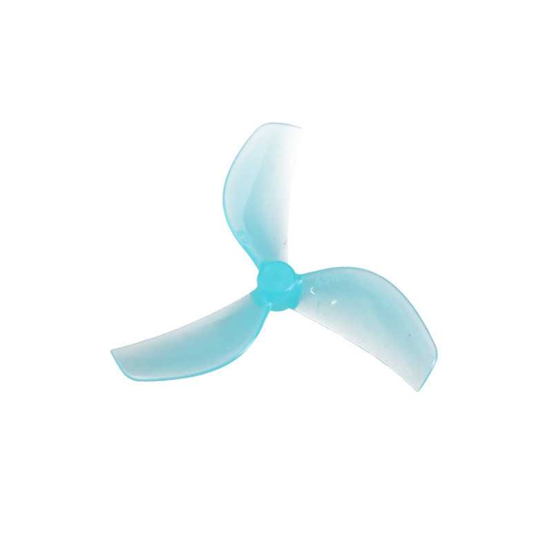 Hélices Gemfan de 45mm Azul de Tres Palas para Drones, Paquete de 8 - Imagen 2
