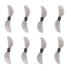 Hélices para drones Gemfan 45mm de duas lâminas cinzas, 8...