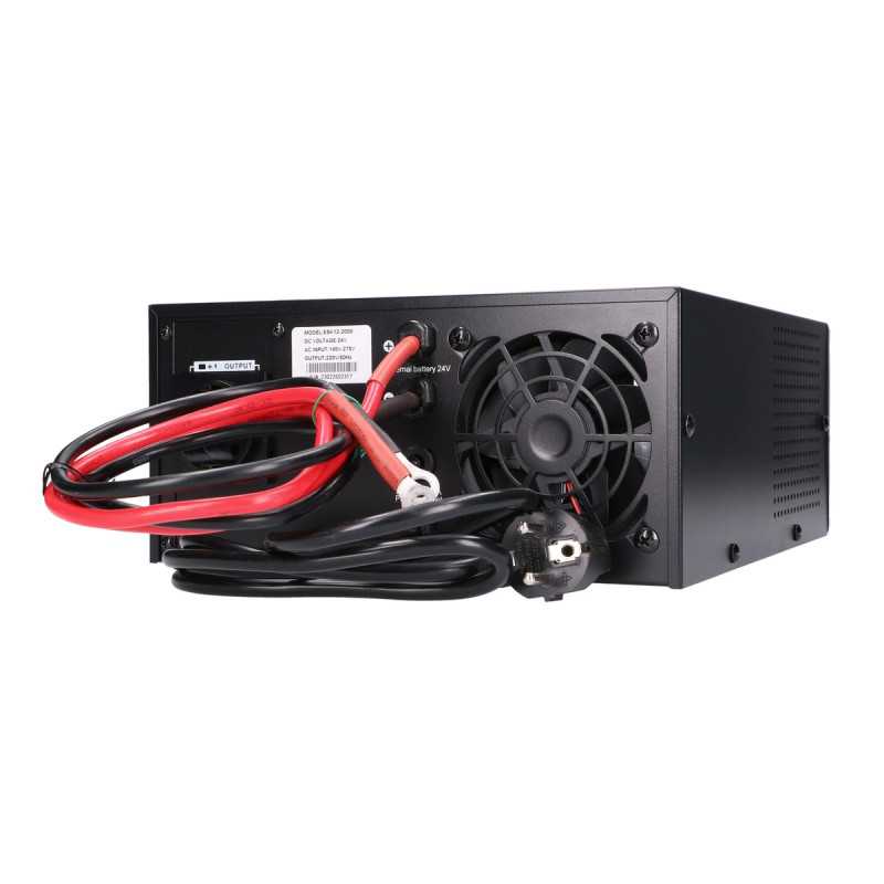 Extralink Piorun 1500VA/1200W Reemplazo para Volt Sinus Pro | Inversor de energía | onda sinusoidal pura, voltaje de la batería - Imagen 9