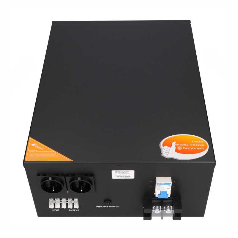 Extralink Piorun 3000VA/2100W | Inversor de potencia | onda senoidal pura, tensao da bateria 24VDC, sem cabos incluídos - Imagem 5
