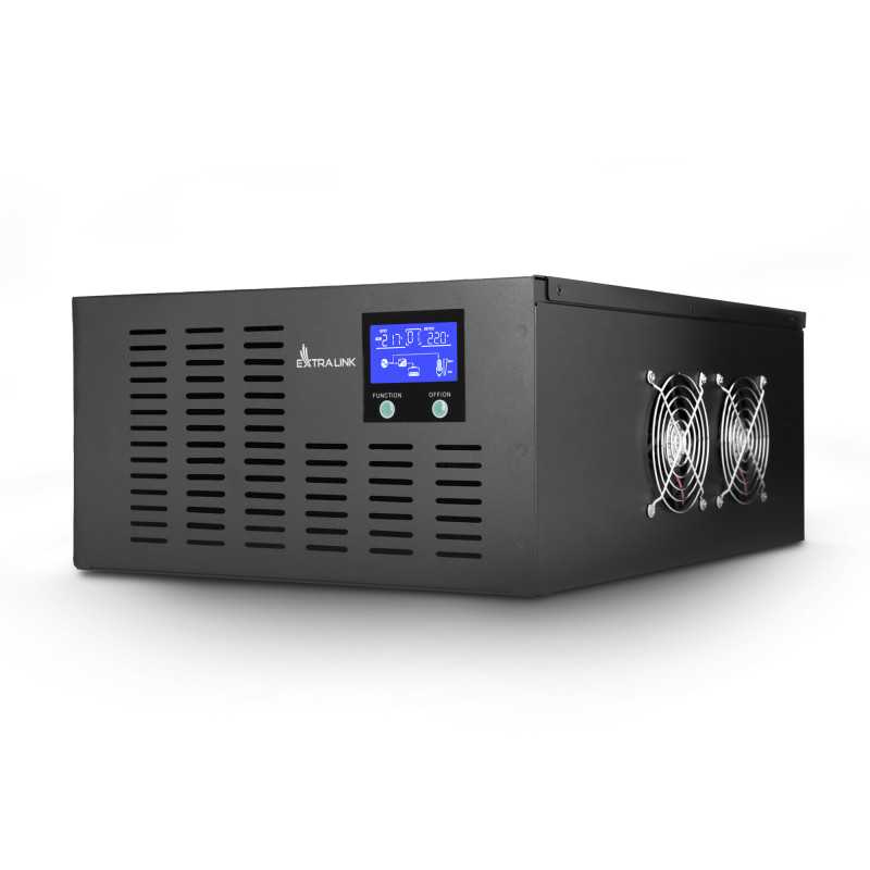 Extralink Piorun 3000VA/2100W | Inversor de potencia | onda senoidal pura, tensao da bateria 24VDC, sem cabos incluídos - Imagem 6