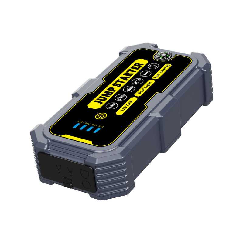 Extralink Jump 1 Jump Starter | Powerbank rozruchowy do odpalania samochodu | 3x LED, latarka, kompas - Zdjęcie 7