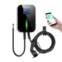 Extralink BS20-BC-22kW-APP Typ 2 32A 22kW | Ladegerät für Elektroautos | 3 Phasen, LCD-Bildschirm, APP, 6,1m - Bild 2
