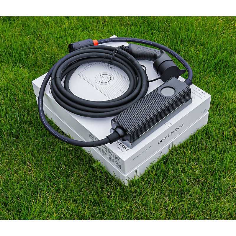 Extralink BS-PCD050 32A 16kW 3F Schuko | Nabíječka do auta | 3 fáze, 5m, LCD displej, 6 adaptérů - Obrázek 6
