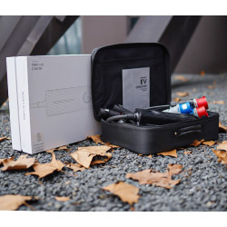 Extralink BS-PCD050 32A 16kW | Three-phase Portable EV Charger With LCD Touch Screen | 6 adaptors, 5m length, Schuko - Image 9