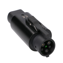 EXTRALINK EV CHARGING ADAPTER TYPE 2 EU TO TYPE 1 US, 32A 7,4KW - Immagine 2