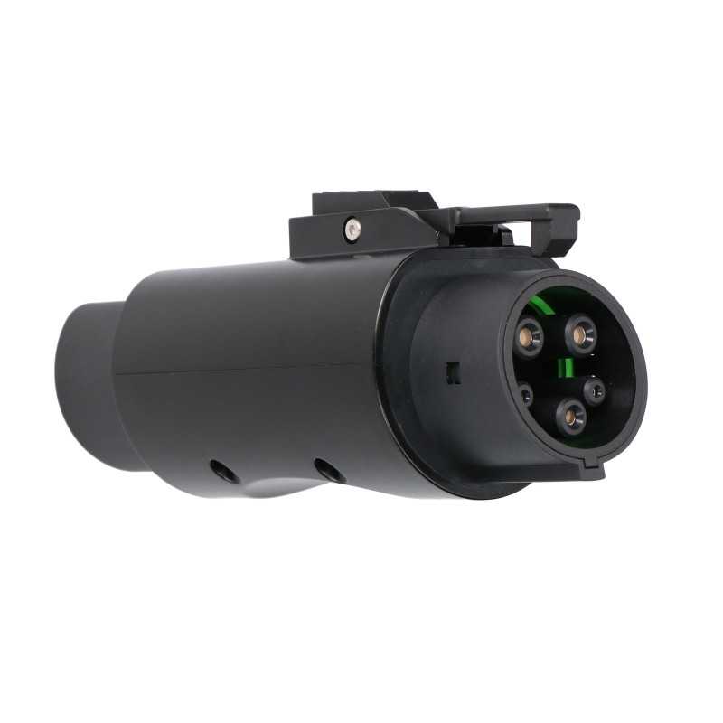 Adaptér pro nabíjení elektrického auta Extralink Typ 2 EU na Typ 1 US, 32A 7,4KW - Obrázek 5