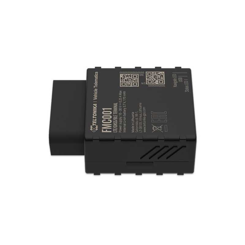 GPS-трекер Teltonika FMC001, разъем OBDII, Plug and Play, GPS, LTE Cat.1, Bluetooth LE - Изображение 2
