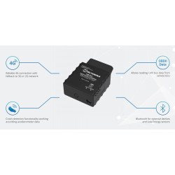 Tracker GPS Teltonika FMC001, Connettore OBDII, Plug and Play, GPS, LTE Cat.1, Bluetooth LE - Immagine 3