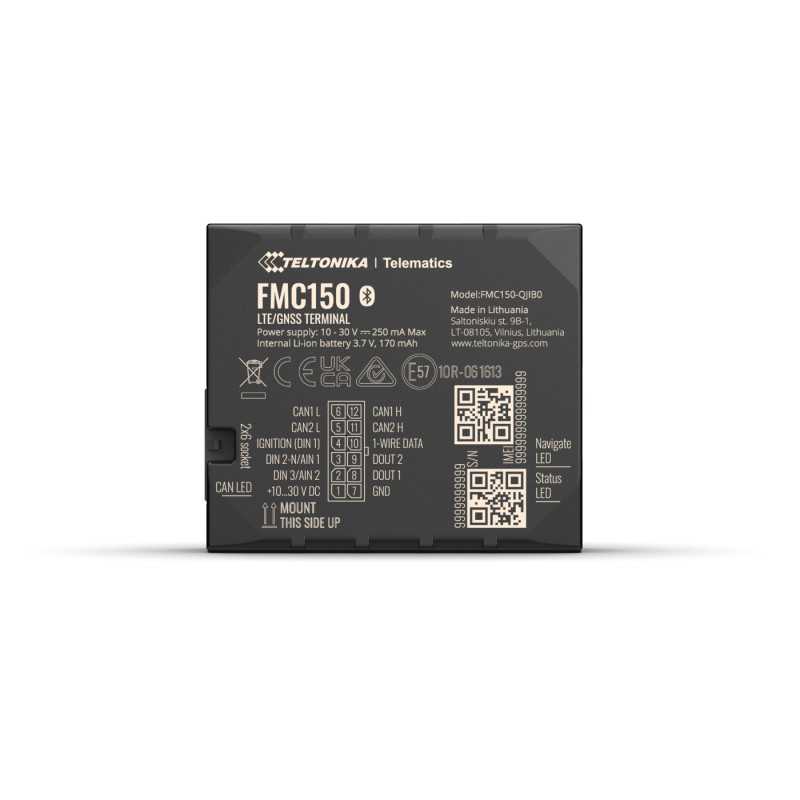 Teltonika FMC150 | GPS Tracker | LTE Cat 1/GSM/GPRS/GNSS/BT - Obrázek 2