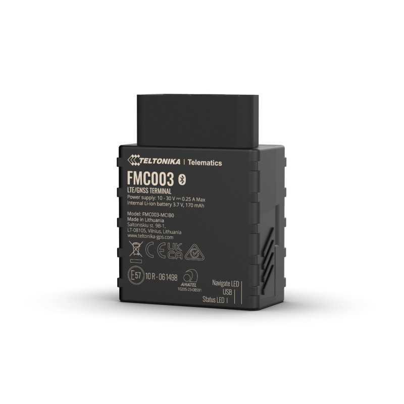 Teltonika FMC003 | Localizzatore GPS | LTE(CaT1)/2G(GSM/GPRS)/GNSS/BT - Immagine 2