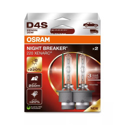 OSRAM XENARC NIGHT BREAKER 220 D4S 35 W, 2 SZT
