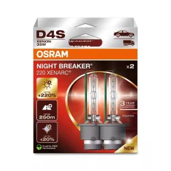 OSRAM XENARC NIGHT BREAKER 220 D4S 35 W, 2 SZT