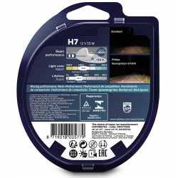 PHILIPS RACINGVISION GT200 H7 12 V 55 W, 2 SZT - Imagen 2