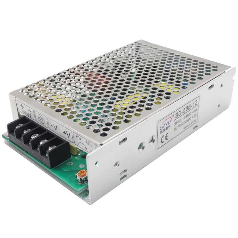 Extralink SD-50B-12 | Convertidor de voltaje | DC/DC 24V-12V 50W - Imagen 2