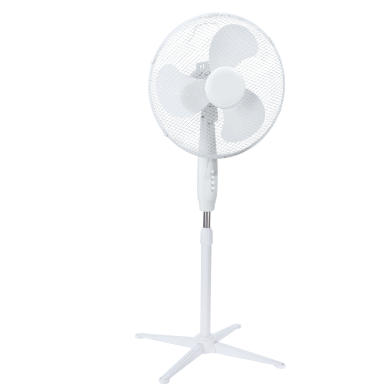 Extralink Bryza ESF-40D-WH Beyaz Ayaklı Fan, 3 Pervane, 3 Hız - Görsel 2