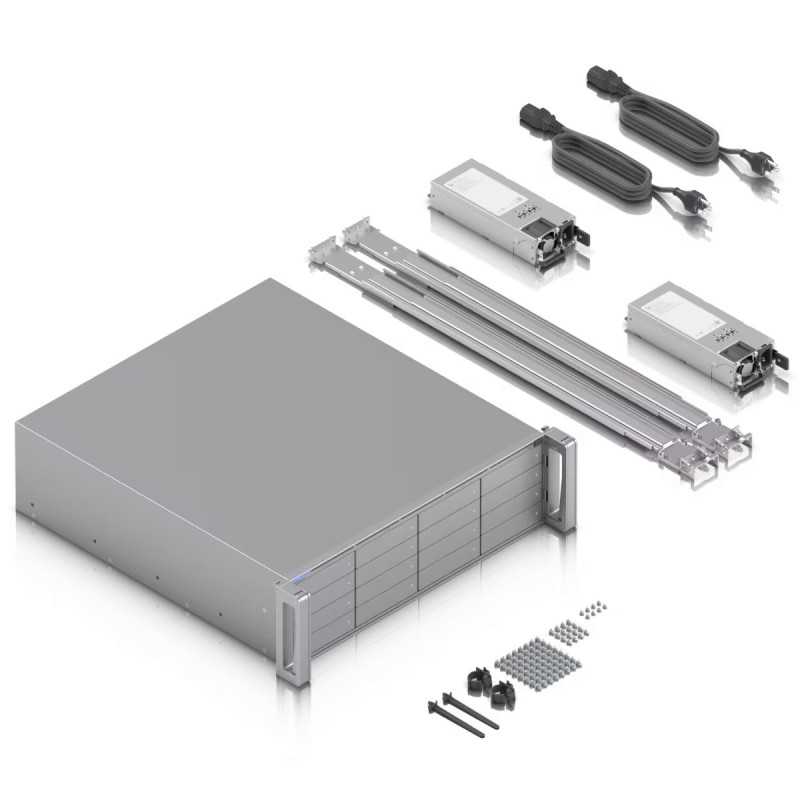 Ubiquiti ENVR | NVR | 3U, 16x 2,5/3,5", bis zu 70 4K-Kameras oder 210 Full HD-Kameras - Bild 8