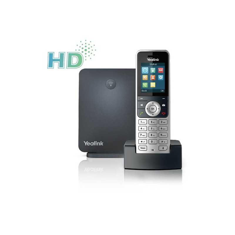 Yealink W53P VoIP DECT Telefonu, 1x RJ45 100Mb/s, Ekran, PoE