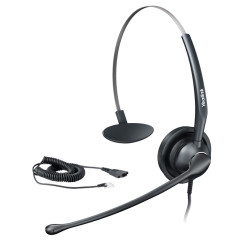 Yealink YHS33 | Auricular de banda ancha | 1x RJ9, cabel 1m