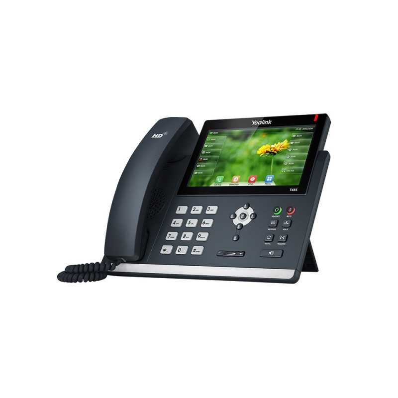 Yealink SIP-T48S | Teléfono VoIP | 2x RJ45 1000Mb/s, pantalla, PoE, USB