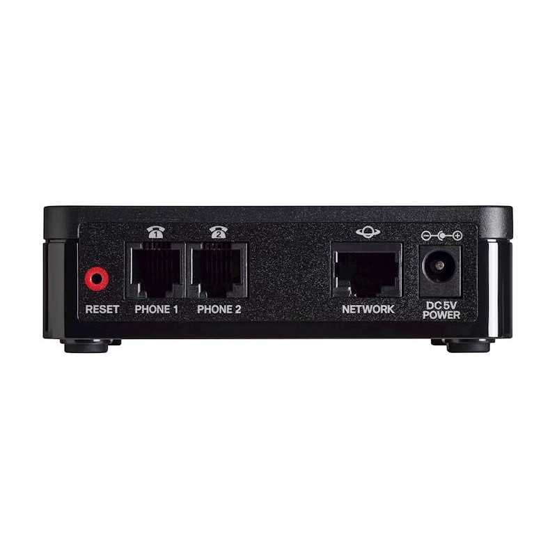 Cisco ATA191-3PW-K9 | 2-Port Analog Telephone Adapter for Multiplatform | 2x RJ11, 1x RJ45 100Mb/s - Imagem 2