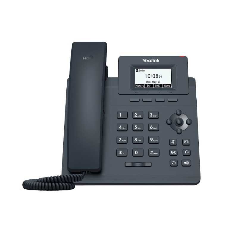 Yealink SIP-T30P | VoIP Phone | 2x RJ45 100Mb/s PoE, screen