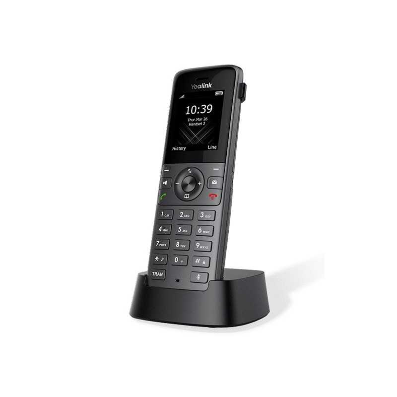 VoIP DECT telefon Yealink W73H, Displej