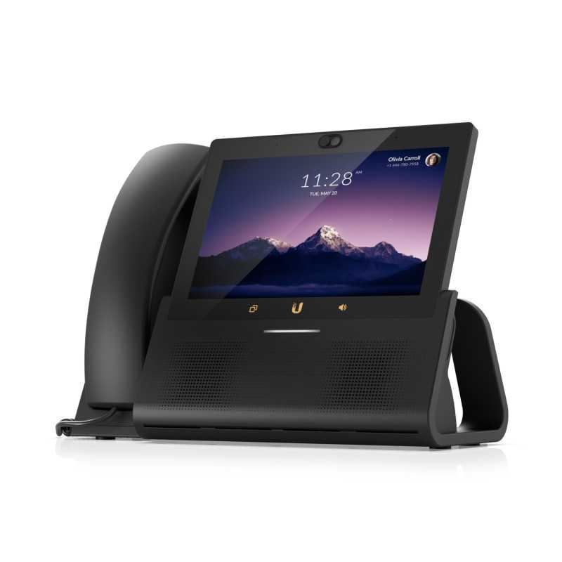 VoIP telefon Ubiquiti UTP-TouchMax, G2 Touch Max, UniFi Talk, Bluetooth, PoE+, 7palcový dotykový displej - Obrázek 2