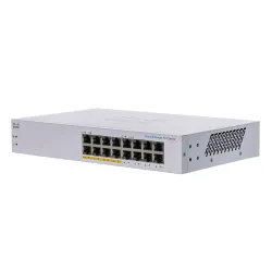 Cisco CBS110-16PP Switch 16x RJ45 1000Mb/s, 8x PoE, Desktop, Rack, Unmanaged, 64W