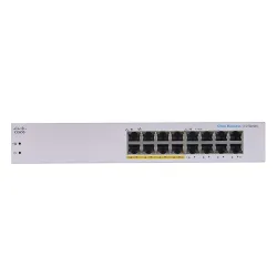 Cisco CBS110-16PP Switch 16x RJ45 1000Mb/s, 8x PoE, Desktop, Rack, Niezarządzalny, 64W