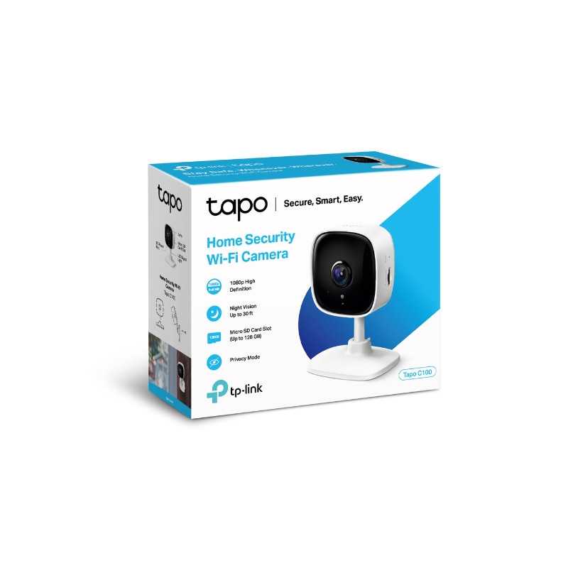 TP-Link Tapo C100 | Telecamera IP | Wi-Fi, Full HD 1080p, trasmissione audio bidirezionale - Immagine 2