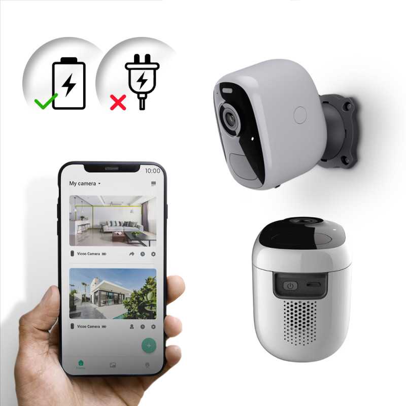 Extralink Protector Pro | Cámara IP | Cámara IP para exteriores, 2,5K, IP65, 5200mAh, EC4000 - Imagen 6