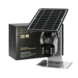 Extralink Mystic 4G PTZ | 3G/4G/LTE camera | with solar panel 8W, 1080p, IP66, 4x 18650 battery, Tuya - Image 10