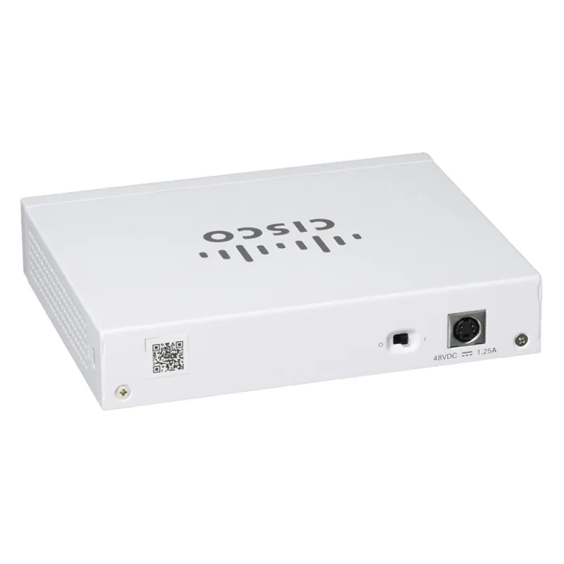 Cisco Switch CBS110-8PP-D, 8x RJ45 1000Mb/s, 4x PoE, Masaüstü, Yönetilmeyen, 32W