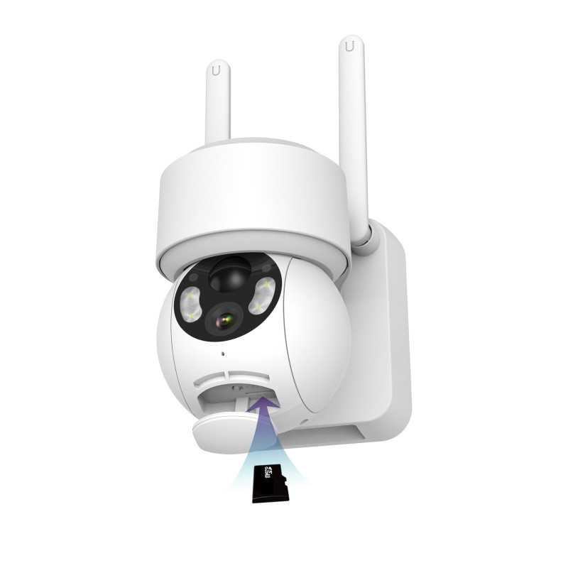 Extralink Smart Life SolarEye Pro | Telecamera esterna | wireless, 2,5K, Wi-Fi, batteria da 5200 mAh, IP65, Tuya - Immagine 7