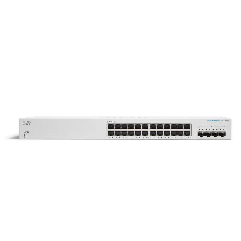 Cisco CBS220-24T-4X Switch 24x RJ45 1000Mb/s, 4x SFP+, Desktop, Rack
