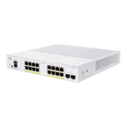 CISCO CBS250-16P-2G 16-PORT 10/100/1000 POE SWITCH, 2X SFP, 120W