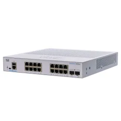 Cisco CBS250-16T-2G Switch 16x RJ45 1000Mb/s, 2x SFP, Desktop, Rack
