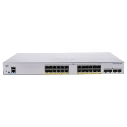 Cisco CBS250-24FP-4X Anahtar, 24x RJ45 1000Mb/s PoE, 4x SFP+, Rack, 370W