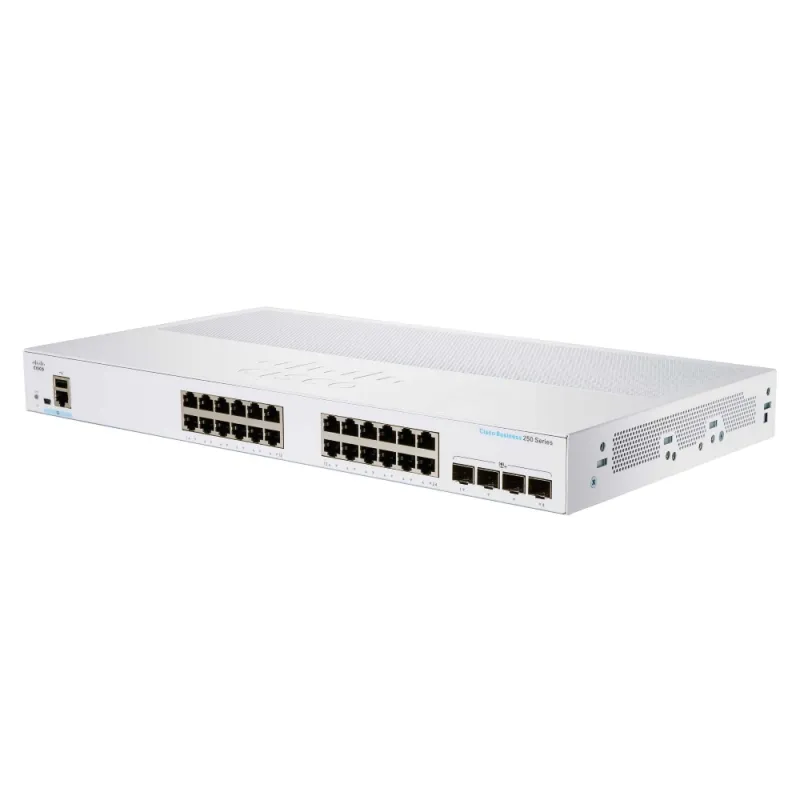 CISCO CBS250-24T-4X 24-PORT 10/100/1000 SWITCH, 4X SFP+