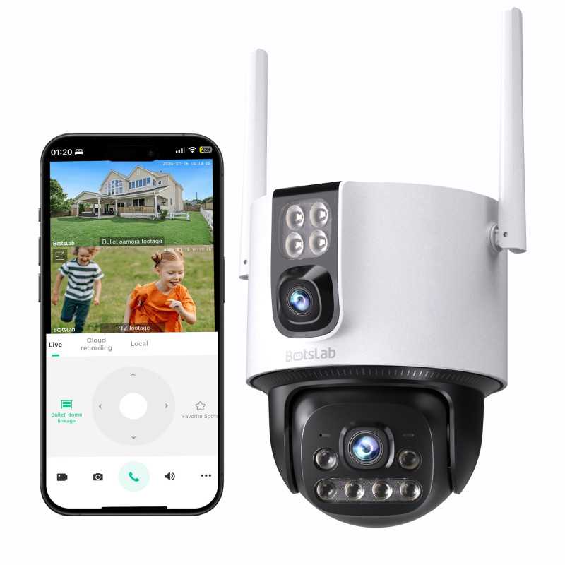 Botslab Dual-Lens Camera W315 | Telecamera IP | - Immagine 4